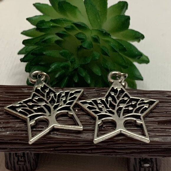 Celtic Earring, Tree of Life Earring, Star Earring, Boho Earring, Gift Idea - Picture 2 of 5